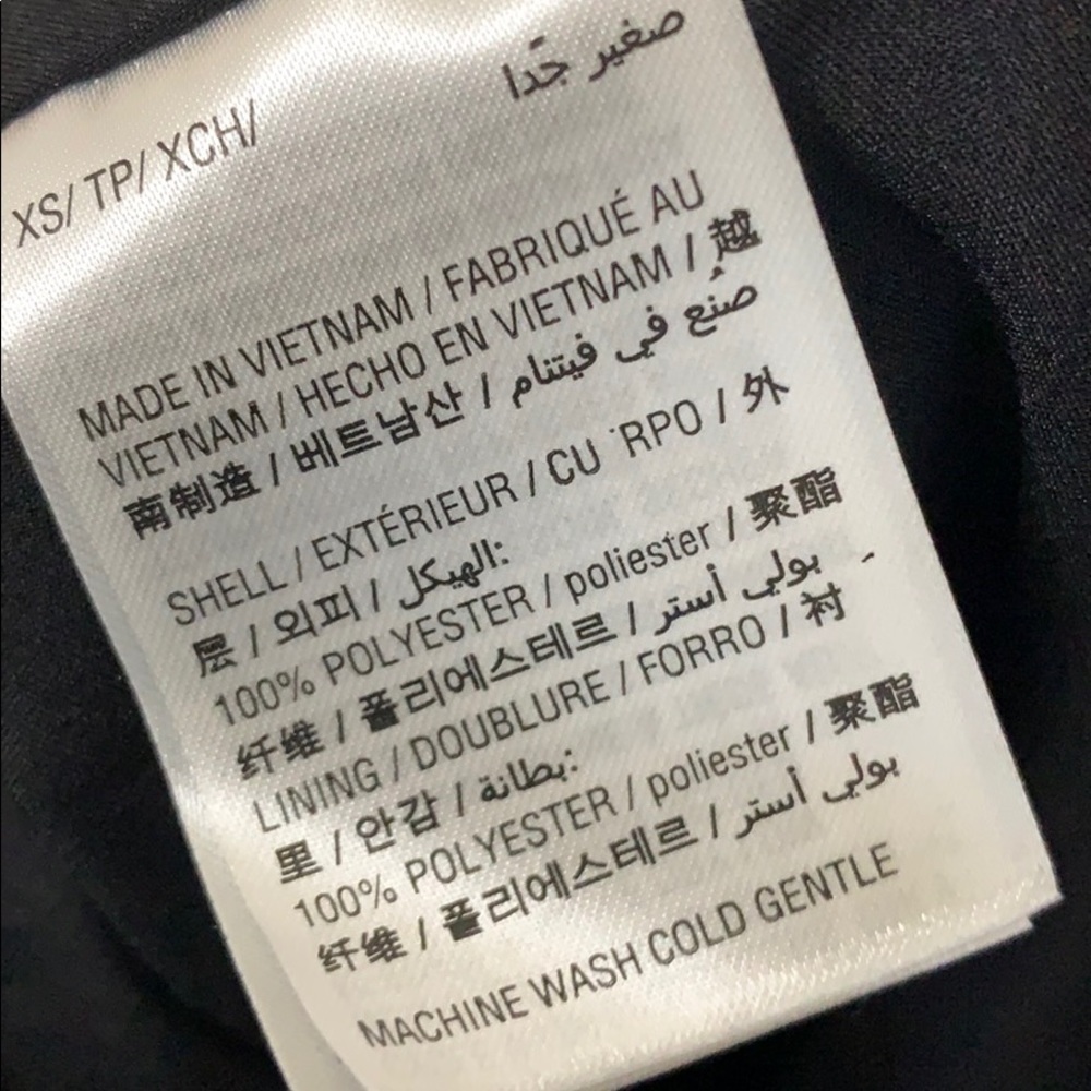 NWT Bar III• Black Floral Ruffle Dress - Picture 4 of 7
